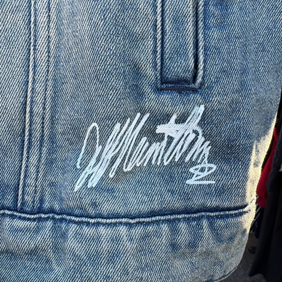 NEW Exclusive Sneaker Con Jeff Hamilton Denim Jean Vest - Men Large - Picture 5 of 6